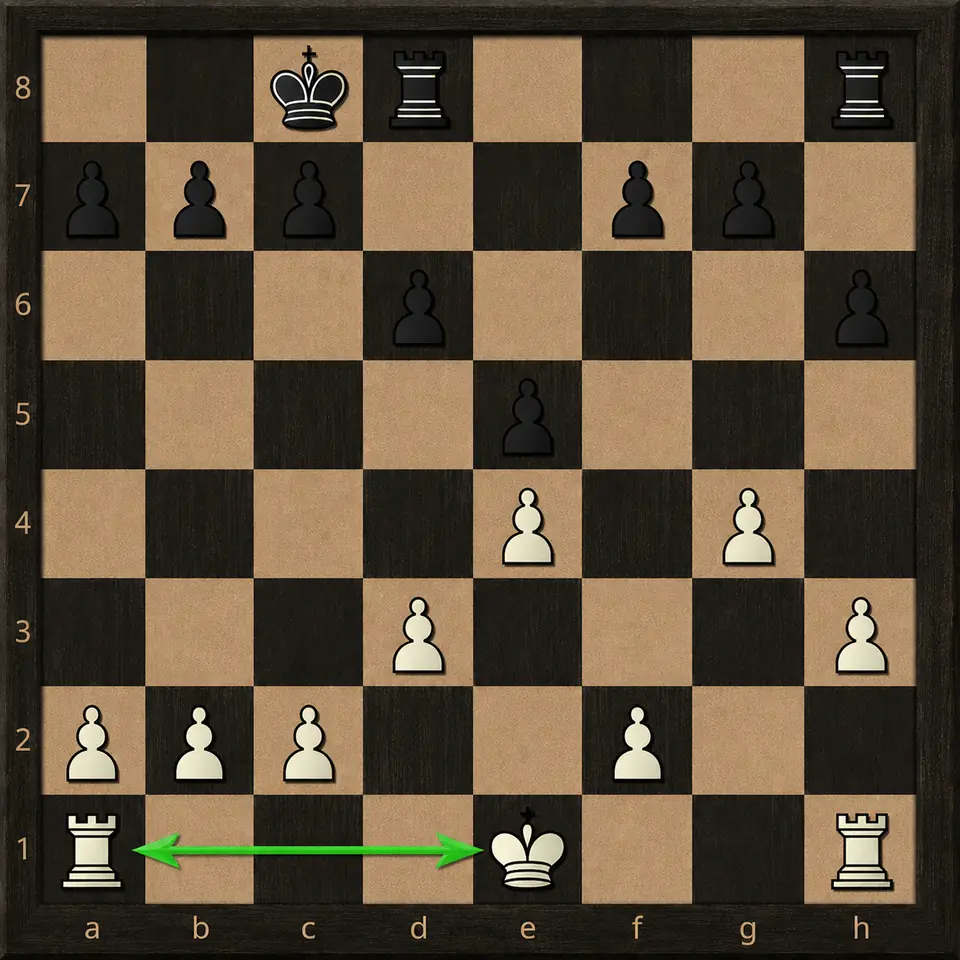 Dlouhá rošáda v šachu